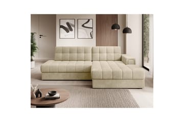 Sektionssoffa Eltap Blezalt 240x150x82 cm - Monolith 04, Beige, Höger - Möbler - Soffa - Bäddsoffa - Bäddsoffa divan