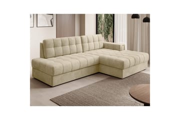 Sektionssoffa Eltap Blezalt 240x150x82 cm - Monolith 04, Beige, Höger - Möbler - Soffa - Bäddsoffa - Bäddsoffa divan