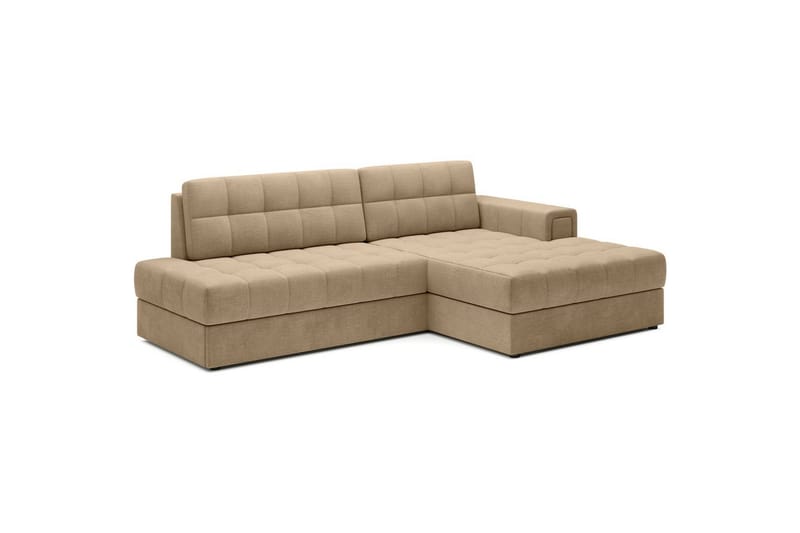Sektionssoffa Eltap Blezalt 240x150x82 cm - Monolith 09, Mörkbeige, Höger - Möbler - Soffa - Bäddsoffa - Bäddsoffa divan