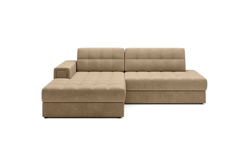 Sektionssoffa Eltap Blezalt 240x150x82 cm, Monolith 09, Mörkbeige, Vänster