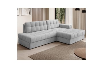 Sektionssoffa Eltap Blezalt 240x150x82 cm - Monolith 84, Ljusgrå, Höger - Möbler - Soffa - Bäddsoffa - Bäddsoffa divan
