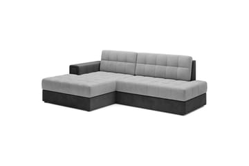Sektionssoffa Eltap Blezalt 240x150x82 cm - Monolith 84, Monolith 97, Ljusgrå, Mörkgrå, Vänster - Möbler - Soffa - Bäddsoffa - Bäddsoffa divan