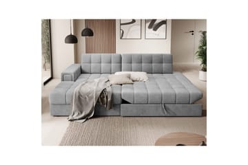 Sektionssoffa Eltap Blezalt 240x150x82 cm - Monolith 85, Grå, Vänster - Möbler - Soffa - Bäddsoffa - Bäddsoffa divan