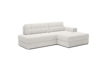 Sektionssoffa Eltap Blezalt 240x150x82 cm - Royal 01, Vit, Höger - Möbler - Soffa - Bäddsoffa - Bäddsoffa divan