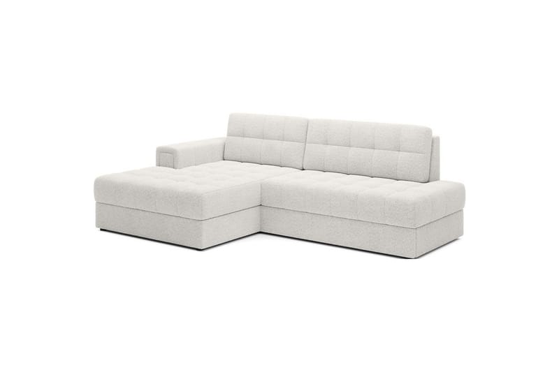 Sektionssoffa Eltap Blezalt 240x150x82 cm - Royal 01, Vit, Vänster - Möbler - Soffa - Bäddsoffa - Bäddsoffa divan