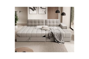 Sektionssoffa Eltap Blezalt 240x150x82 cm - Sola 18, Beige, Höger - Möbler - Soffa - Bäddsoffa - Bäddsoffa divan