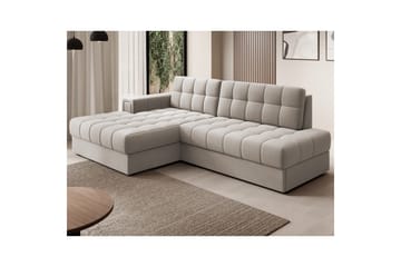 Sektionssoffa Eltap Blezalt 240x150x82 cm - Sola 18, Beige, Vänster - Möbler - Soffa - Bäddsoffa - Bäddsoffa divan