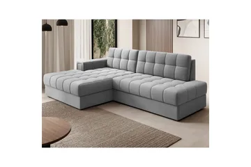 Sektionssoffa Eltap Blezalt 240x150x82 cm - Sola 4, Grå, Vänster - Möbler - Soffa - Bäddsoffa - Bäddsoffa divan