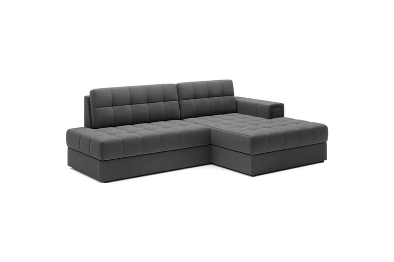 Sektionssoffa Eltap Blezalt 240x150x82 cm - Sola 6, Mörkgrå, Höger - Möbler - Soffa - Bäddsoffa - Bäddsoffa divan