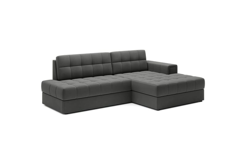 Sektionssoffa Eltap Blezalt 240x150x82 cm - Sola 6, Mörkgrå, Höger - Möbler - Soffa - Bäddsoffa - Bäddsoffa divan