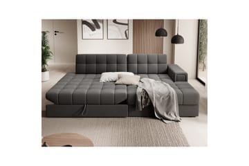 Sektionssoffa Eltap Blezalt 240x150x82 cm - Sola 6, Mörkgrå, Höger - Möbler - Soffa - Bäddsoffa - Bäddsoffa divan