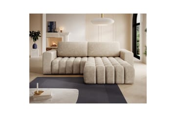 Sektionssoffa Eltap Bonett 250x175x92 cm - Dora 21 Beige, Höger - Möbler - Soffa - Bäddsoffa - Bäddsoffa divan