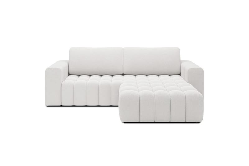 Sektionssoffa Eltap Bonett 250x175x92 cm - Jaffray 01, Vit, Höger - Möbler - Soffa - Bäddsoffa - Bäddsoffa divan