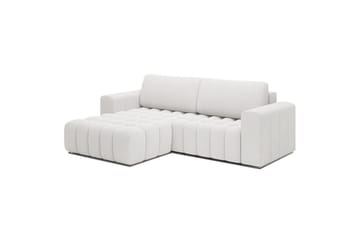 Sektionssoffa Eltap Bonett 250x175x92 cm - Jaffray 01, Vit, Vänster - Möbler - Soffa - Bäddsoffa - Bäddsoffa divan