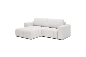Sektionssoffa Eltap Bonett 250x175x92 cm - Jaffray 01, Vit, Vänster - Möbler - Soffa - Bäddsoffa - Bäddsoffa divan