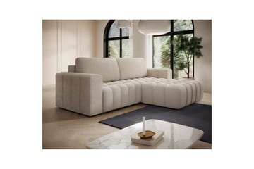 Sektionssoffa Eltap Bonett 250x175x92 cm - Jaffray 18, Beige, Höger - Möbler - Soffa - Bäddsoffa - Bäddsoffa divan