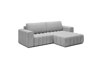 Sektionssoffa Eltap Bonett 250x175x92 cm - Monolith 84, Ljusgrå, Höger - Möbler - Soffa - Bäddsoffa - Bäddsoffa divan