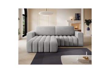 Sektionssoffa Eltap Bonett 250x175x92 cm - Monolith 84, Ljusgrå, Vänster - Möbler - Soffa - Bäddsoffa - Bäddsoffa divan