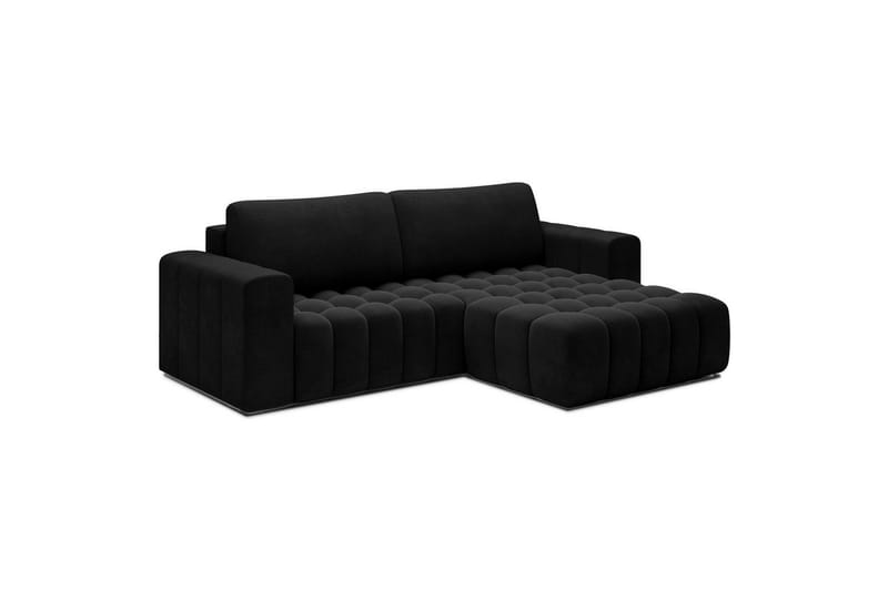 Sektionssoffa Eltap Bonett 250x175x92 cm - Monolith 97, Mörkgrå, Höger - Möbler - Soffa - Bäddsoffa - Bäddsoffa divan