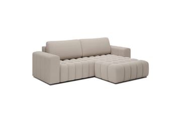 Sektionssoffa Eltap Bonett 250x175x92 cm - Royal 18, Beige, Höger - Möbler - Soffa - Bäddsoffa - Bäddsoffa divan