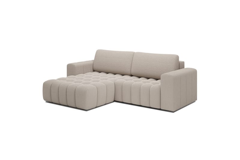 Sektionssoffa Eltap Bonett 250x175x92 cm - Royal 18, Beige, Vänster - Möbler - Soffa - Bäddsoffa - Bäddsoffa divan