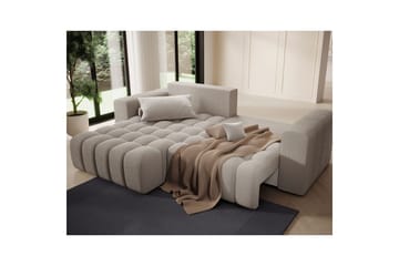 Sektionssoffa Eltap Bonett 250x175x92 cm - Royal 18, Beige, Vänster - Möbler - Soffa - Bäddsoffa - Bäddsoffa divan