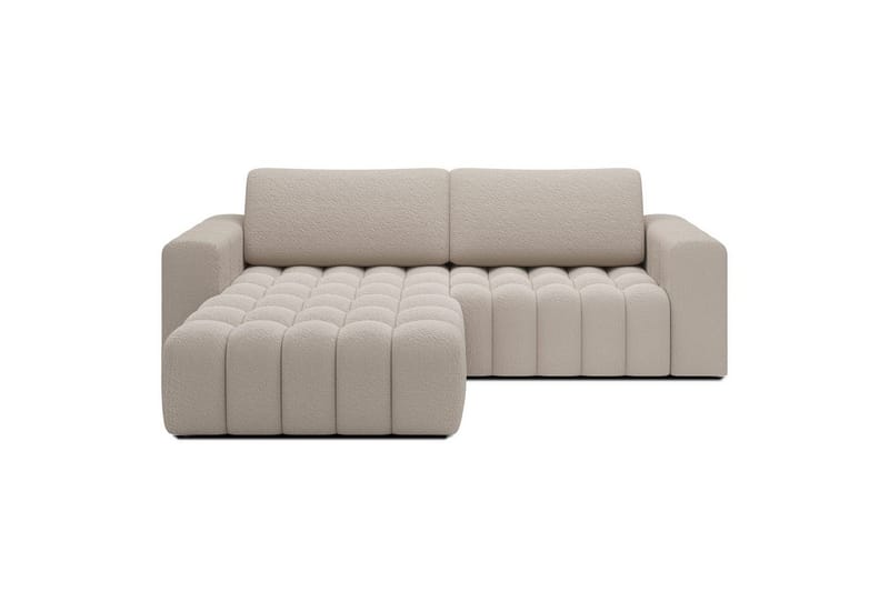 Sektionssoffa Eltap Bonett 250x175x92 cm, Royal 18, Beige, Vänster