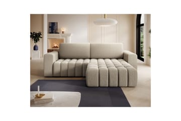Sektionssoffa Eltap Bonett 250x175x92 cm - Royal 20, Beige, Höger - Möbler - Soffa - Bäddsoffa - Bäddsoffa divan