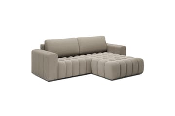 Sektionssoffa Eltap Bonett 250x175x92 cm - Royal 20, Beige, Höger - Möbler - Soffa - Bäddsoffa - Bäddsoffa divan
