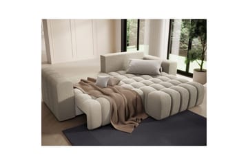 Sektionssoffa Eltap Bonett 250x175x92 cm - Royal 20, Beige, Höger - Möbler - Soffa - Bäddsoffa - Bäddsoffa divan