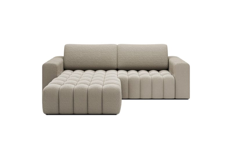 Sektionssoffa Eltap Bonett 250x175x92 cm - Royal 20, Beige, Vänster - Möbler - Soffa - Bäddsoffa - Bäddsoffa divan