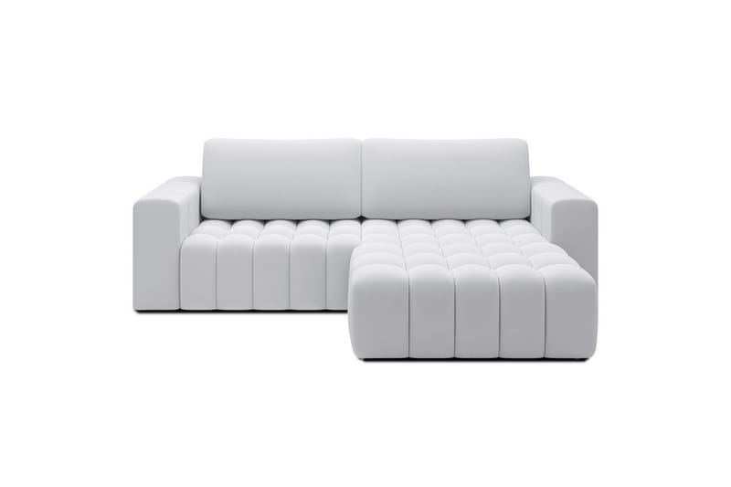Sektionssoffa Eltap Bonett 250x175x92 cm - Solar 01, Vit, Höger - Möbler - Soffa - Bäddsoffa - Bäddsoffa divan