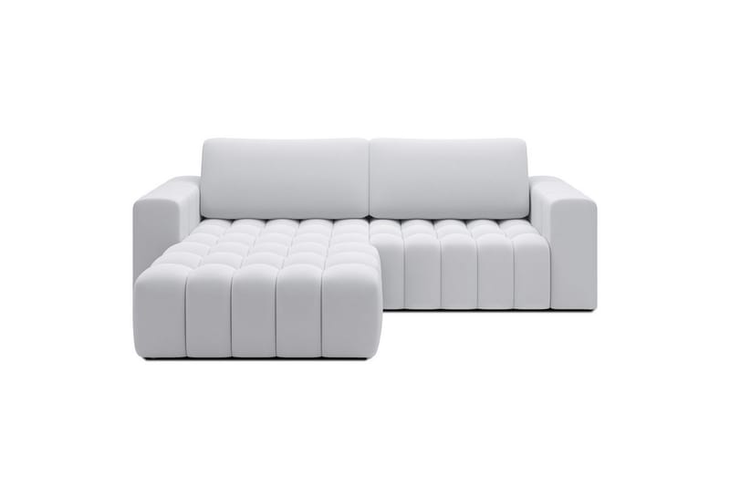 Sektionssoffa Eltap Bonett 250x175x92 cm - Solar 01, Vit, Vänster - Möbler - Soffa - Bäddsoffa - Bäddsoffa divan