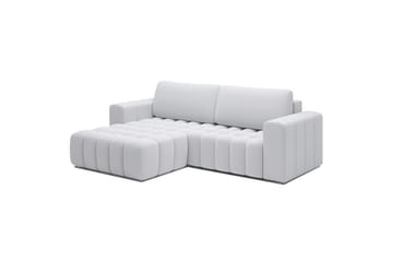 Sektionssoffa Eltap Bonett 250x175x92 cm - Solar 01, Vit, Vänster - Möbler - Soffa - Bäddsoffa - Bäddsoffa divan