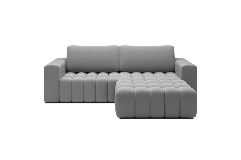Sektionssoffa Eltap Bonett 250x175x92 cm - Paros 05, Ljusgrå, Höger - Möbler - Soffa - Bäddsoffa - Bäddsoffa divan