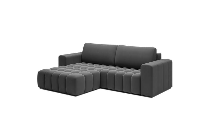 Sektionssoffa Eltap Bonett 250x175x92 cm - Paros 06, Grå, Vänster - Möbler - Soffa - Bäddsoffa - Bäddsoffa divan