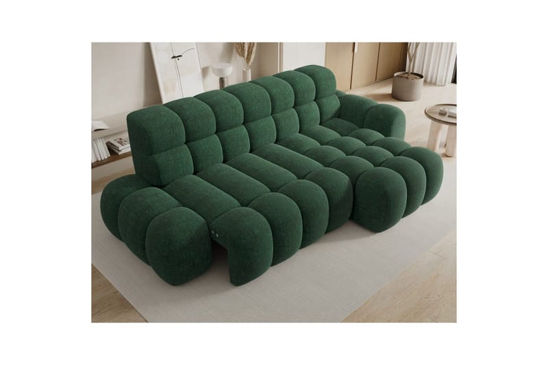 Sektionssoffa Eltap Ceedro 283x165x98 cm - Amore 35, Grön, Höger - Möbler - Soffa - Bäddsoffa - Bäddsoffa divan