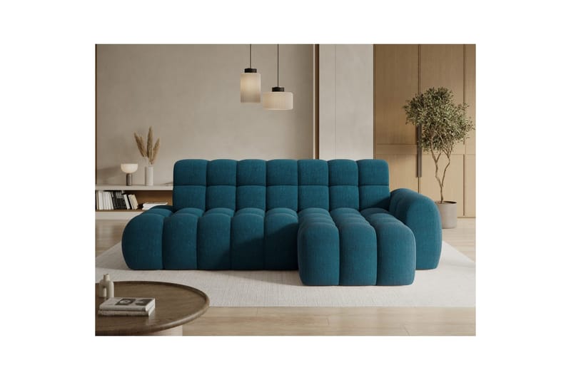 Sektionssoffa Eltap Ceedro 283x165x98 cm - Amore 40, Blå, Höger - Möbler - Soffa - Bäddsoffa - Bäddsoffa divan