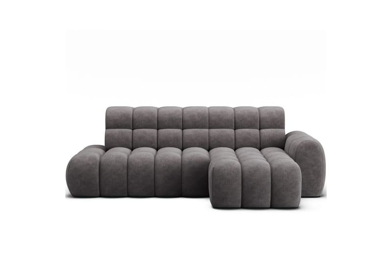 Sektionssoffa Eltap Ceedro 283x165x98 cm, Aura 04, Grå, Höger
