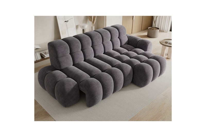 Sektionssoffa Eltap Ceedro 283x165x98 cm - Aura 04, Grå, Höger - Möbler - Soffa - Bäddsoffa - Bäddsoffa divan