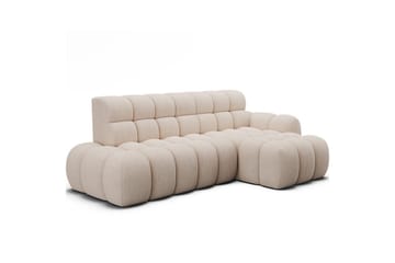 Sektionssoffa Eltap Ceedro 283x165x98 cm - Jarell 20, Beige, Höger - Möbler - Soffa - Bäddsoffa - Bäddsoffa divan