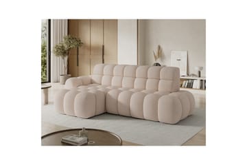 Sektionssoffa Eltap Ceedro 283x165x98 cm - Jarell 20, Beige, Vänster - Möbler - Soffa - Bäddsoffa - Bäddsoffa divan