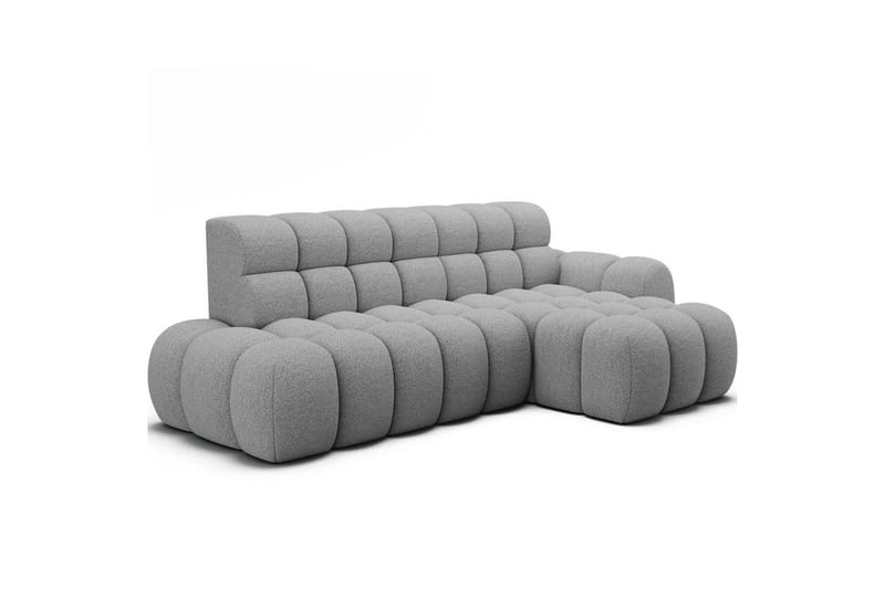 Sektionssoffa Eltap Ceedro 283x165x98 cm - Royal 04, Grå, Höger - Möbler - Soffa - Bäddsoffa - Bäddsoffa divan