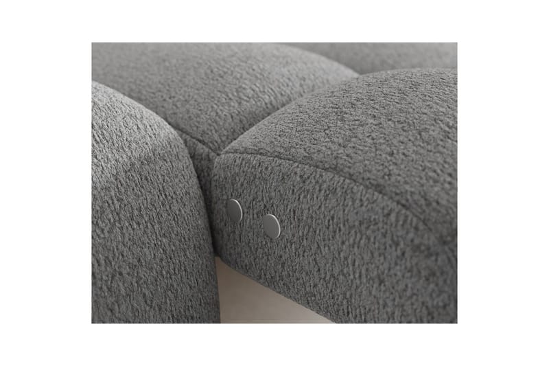Sektionssoffa Eltap Ceedro 283x165x98 cm - Royal 04, Grå, Höger - Möbler - Soffa - Bäddsoffa - Bäddsoffa divan