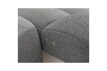 Sektionssoffa Eltap Ceedro 283x165x98 cm - Royal 04, Grå, Höger - Möbler - Soffa - Bäddsoffa - Bäddsoffa divan