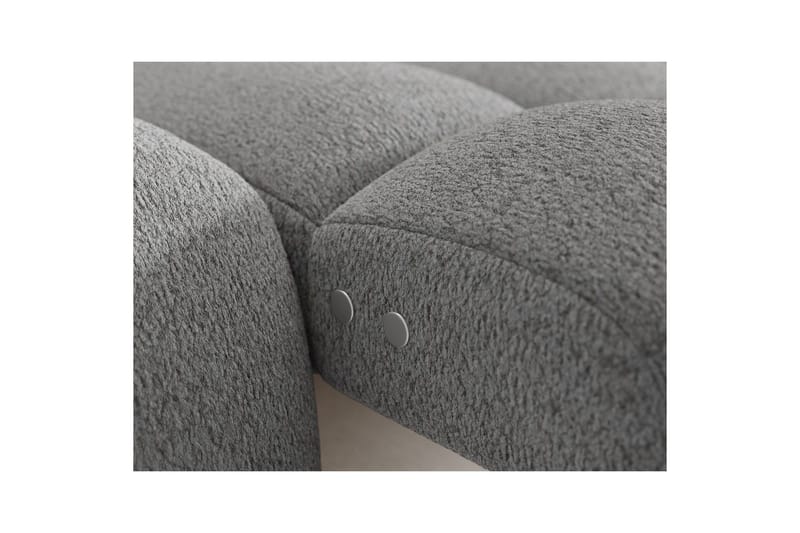 Sektionssoffa Eltap Ceedro 283x165x98 cm - Royal 04, Grå, Höger - Möbler - Soffa - Bäddsoffa - Bäddsoffa divan