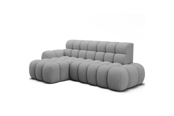 Sektionssoffa Eltap Ceedro 283x165x98 cm - Royal 04, Grå, Vänster - Möbler - Soffa - Bäddsoffa - Bäddsoffa divan