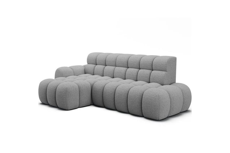 Sektionssoffa Eltap Ceedro 283x165x98 cm - Royal 04, Grå, Vänster - Möbler - Soffa - Bäddsoffa - Bäddsoffa divan