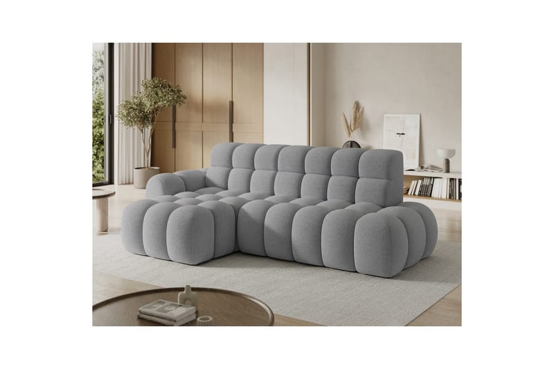 Sektionssoffa Eltap Ceedro 283x165x98 cm - Royal 04, Grå, Vänster - Möbler - Soffa - Bäddsoffa - Bäddsoffa divan