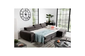 Sektionssoffa Eltap Grayson 278x205x92 cm - Loco 4, Ljusgrå, Höger - Möbler - Soffa - Bäddsoffa - Bäddsoffa divan